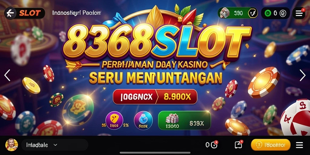 Gameplay mendebarkan di dalam aplikasi 8368SLOT
