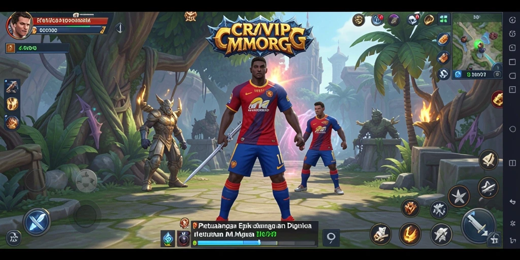 Gameplay seru dan interaktif dalam dunia MMORPG CR7VIP.