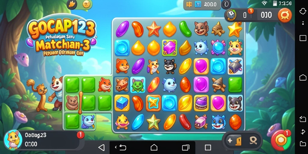 Tampilan menarik dari gameplay GOCAP123 yang penuh warna dan tantangan.