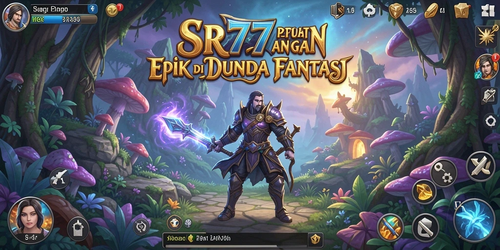 Tampilan gameplay menakjubkan di SR777 dengan pertarungan yang seru.