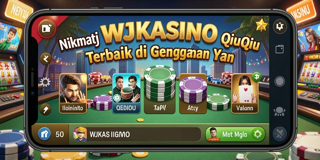 Tampilan gameplay QiuQiu yang menarik di WJKASINO.